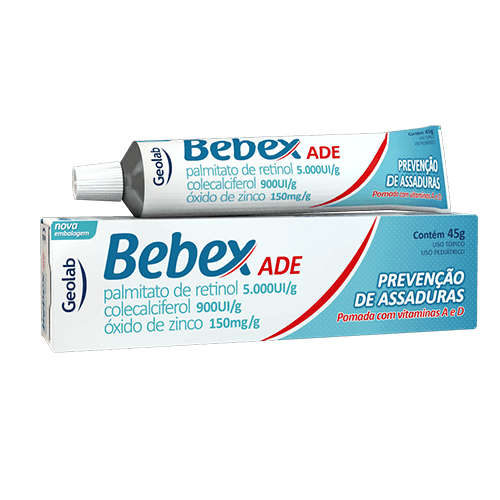 Pomada para assadura Bebex ADE Geolab 45g