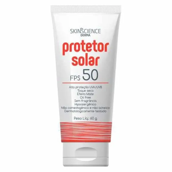 Protetor Solar Facial Skinscience Toque Seco Fps50 60g