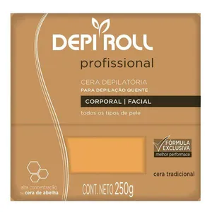Cera Quente Tradicional Depi Roll 250g