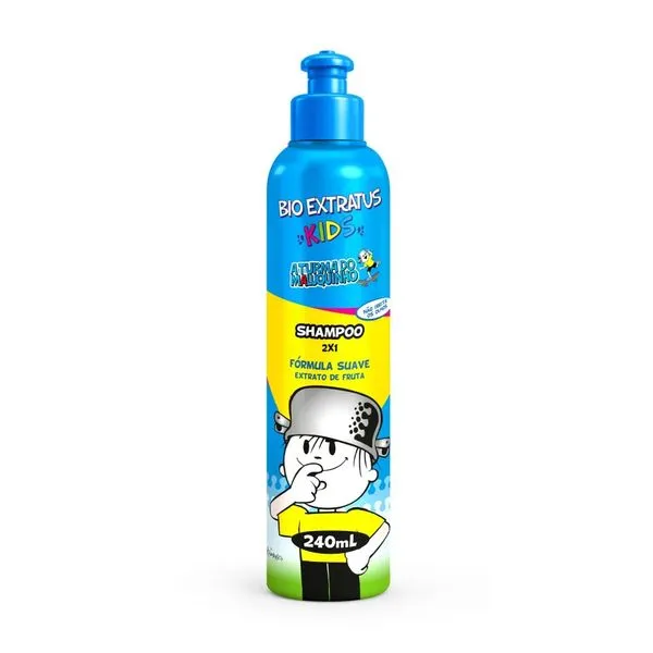 Shampoo Bio Extratus Kids 2 em 1 ExTratamentoo Frutas 250ml