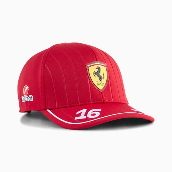 Boné Scuderia Ferrari Leclerc Juvenil