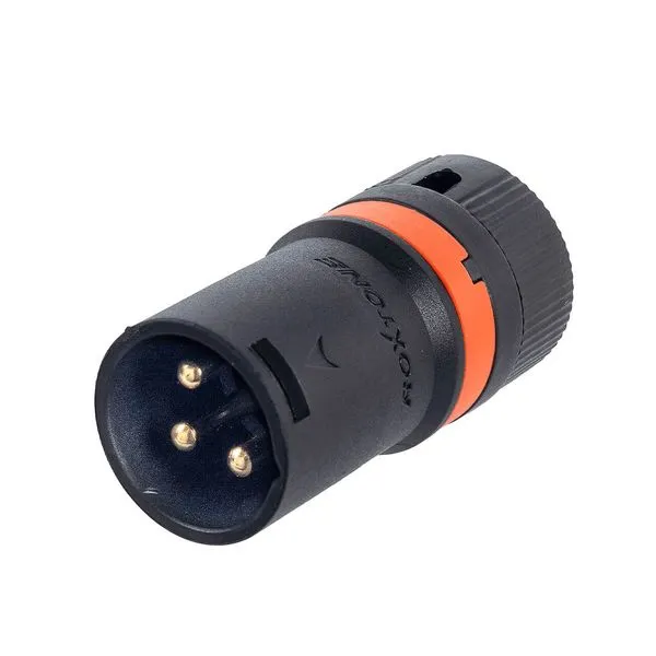 Conector XLR Macho Rotativo LX3M Low Profile