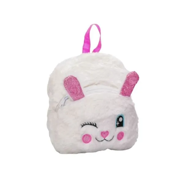Mochila Infantil Polibrinq Pelúcia Coelho SCB126 (MP)
