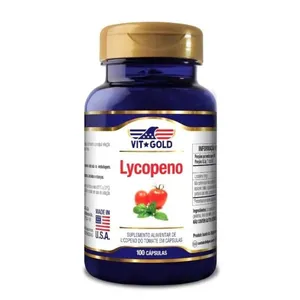 Licopeno de Tomate Vitgold 100 Cápsulas