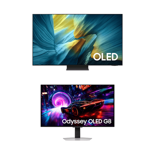 Samsung AI TV 65" OLED 4K S95F + Monitor Odyssey OLED G8 32", 4K Combo