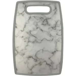 Tábua para Corte Lovfe Estampa Mármore Cinza D03 E-BI