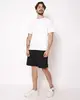 Bermuda Masculina Reta Texturizada Preta G