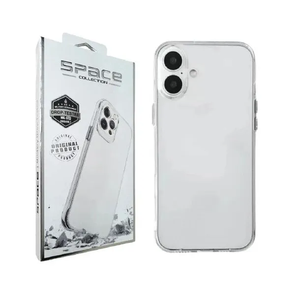 Capinha De Celular Iphone 16 Space Transparente (MP)