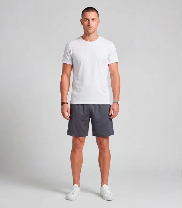 Bermuda Masculina Dry Fit Reflexiva Shift Cinza G