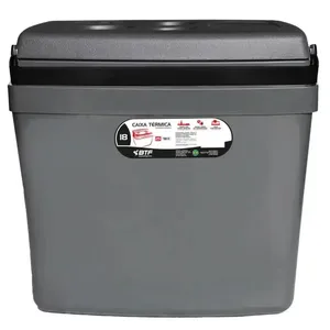 Caixa Térmica de 18 Litros Cinza - CXT0118 - BOTAFOGO