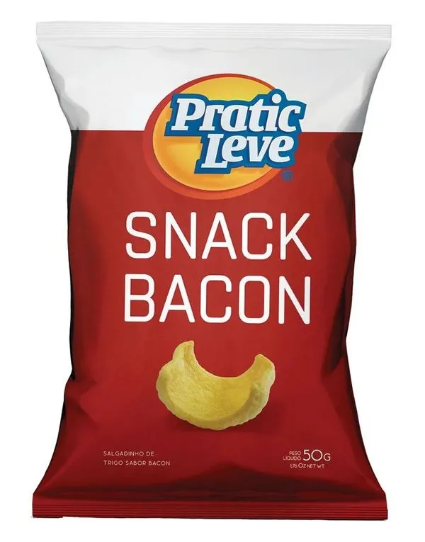 Salgadinho Pratic Leve Bacon 50g