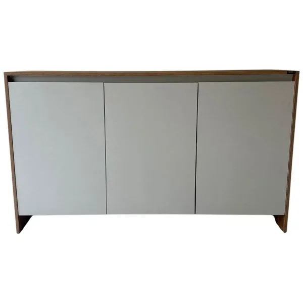 Aparador Buffet Multiuso Decor Quality Modulados Freijó E Cinza 033 (MP)