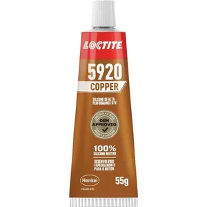 Silicone Alta Temperatura 315ºC Cobre 5920 55g 284472 - Loctite
