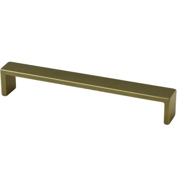 Kit 15 Puxadores para Móveis Alça Bronze Fosco Zamac 160mm Armários Gavetas Piauí Torralba