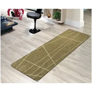 Tapete Passadeira KS-84 Retangular 50CM X 150CM Sisal Polipropileno Base Antiderrapante Ponteira Metal Sala Marrom Tapete Passadeira KS-84 50CM X 150CM Sisal Polipropileno Antiderrapante Marrom Tapetes Lancer