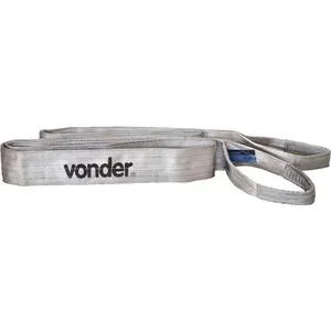 Cinta Poliéster Sling 3,0m 4,0t 7:1 CE 430 Cinza - VONDER