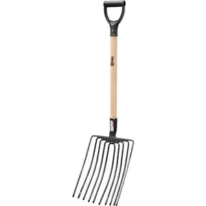 Forcado para Feno 10 Dentes Reto com Cabo - NOVE54