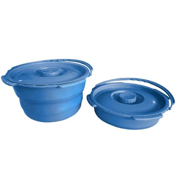 Comadre Retrátil para Cadeira de Banho Universal Dellamed Azul