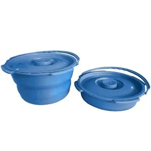 Comadre Retrátil para Cadeira de Banho Universal Dellamed Azul