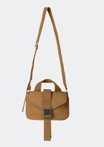 Bolsa Feminina Em Nylon - Marrom UNI
