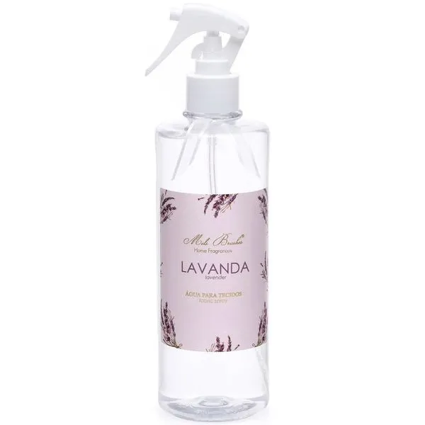 Água De Tecidos Perfumada Essential 300ml Mels Brushes Lavanda