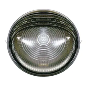 Tartaruga circular meia Cana preta para 1 lâmpada Home Line