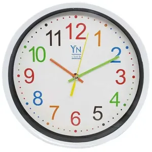 Relógio De Parede YN Clock Redondo Branco 20Cm (MP)