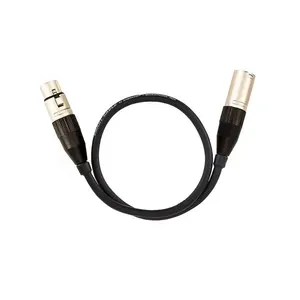 Cabo de Microfone XLR Macho para XLR Fêmea - Amphenol 50 CM