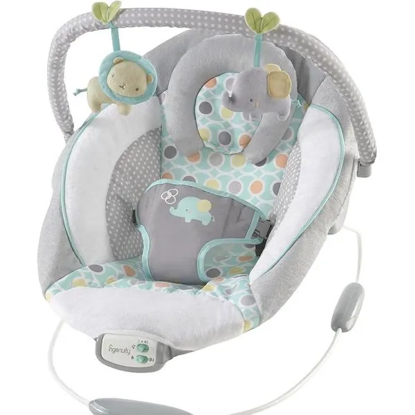 Assento para Bebê Ingenuity 0 a 6 Meses Cinza Claro A-BI