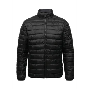 Jaqueta Masculina Puffer Penalty com Bolsos – Agasalho Térmico para Treino, Viagens e Dia a Dia - Preto P