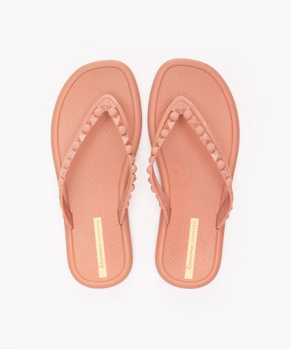rasteirinha com tachas e bolinhas meu sol Ipanema rosa 39-40