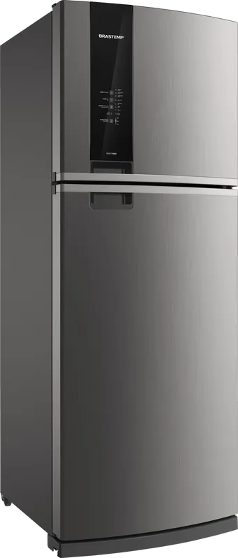 Geladeira / Refrigerador Brastemp, Duplex, Frost Free, Turbo Ice, 462L, Evox - BRM56AK 220V