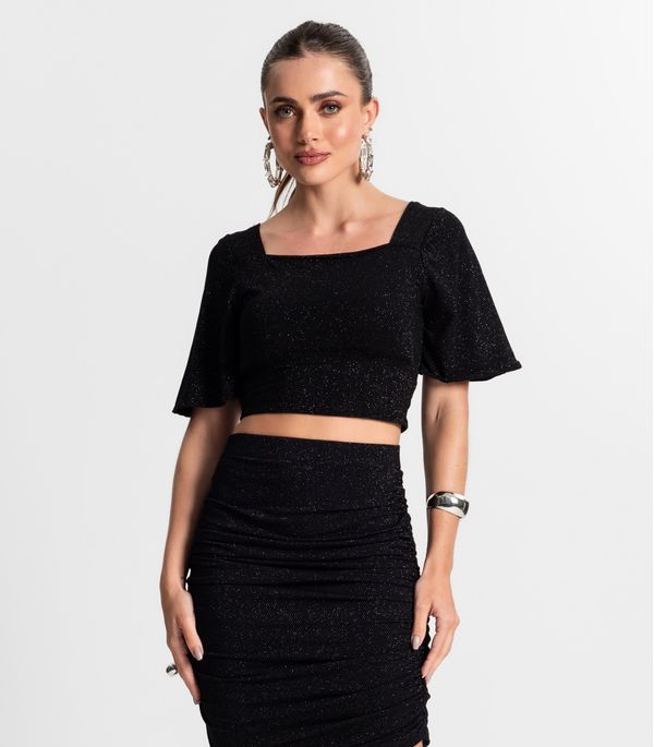 Blusa Cropped Endless Preto P
