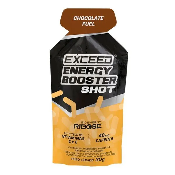 Exceed E.Booster Shot Chocolate Fuel Advanced Nutrition 30g