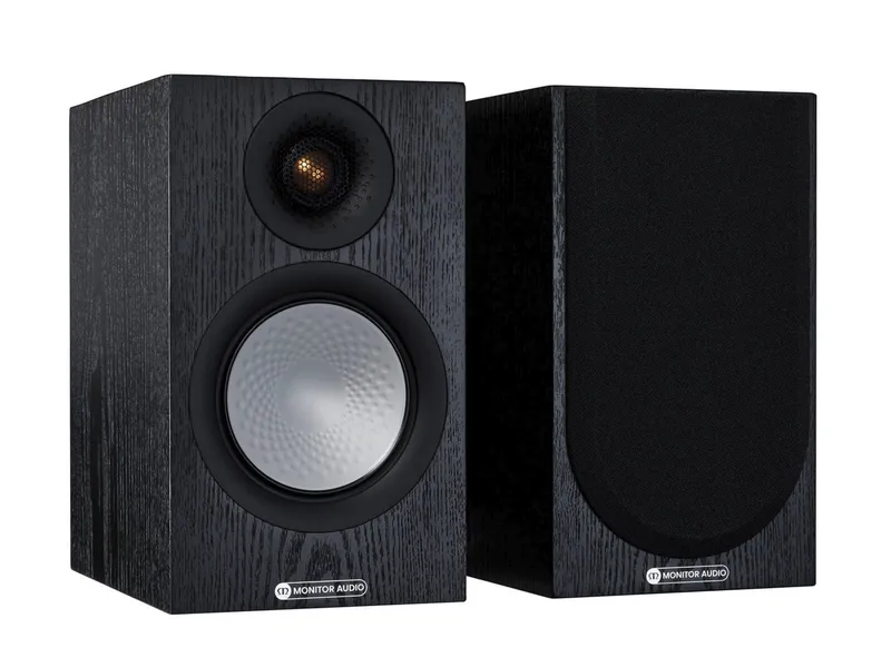 Monitor Audio Silver 50 7G Par Caixas Acústica 100w ( Black Oak )