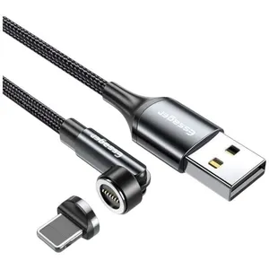 Cabo USB Lightning Essager Giratório 2 Metros Preto TEA1330 (MP)
