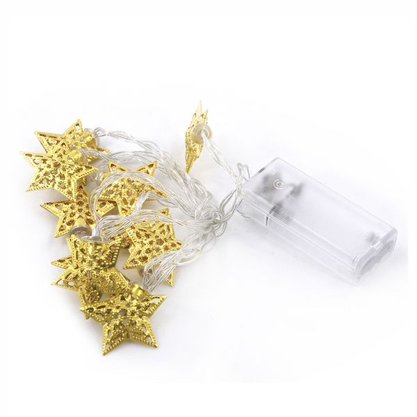 Cordão Luminoso Estrela 1,5m com 10 Lâmpadas