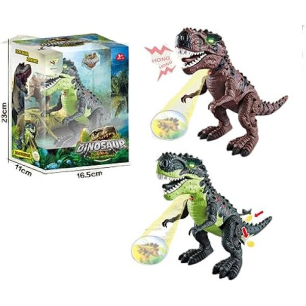 TIRANOSSAURO REX COM SOM E LUZ - PAIS E FILHOS