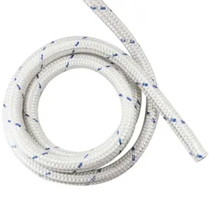 Corda de Segurança 5235 Bombeiro NR18 12MM Rolo 50M Carga Ruptura 22,5KN Branco Plasmodia Corda de Segurança 5235 Bombeiro NR18 12MM 50M Carga Ruptura 22,5KN Branco Plasmodia