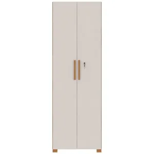 Armário Multiuso 2 Portas Notável Freijó E Off-White NT4035