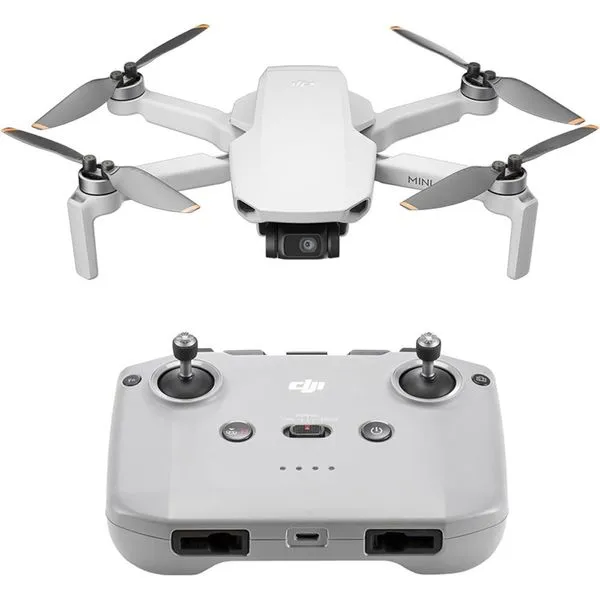 Mini Drone 4K DJI Com Câmera 4K UHD Estabilização Gimbal de 3 Eixos Cinza A-BI
