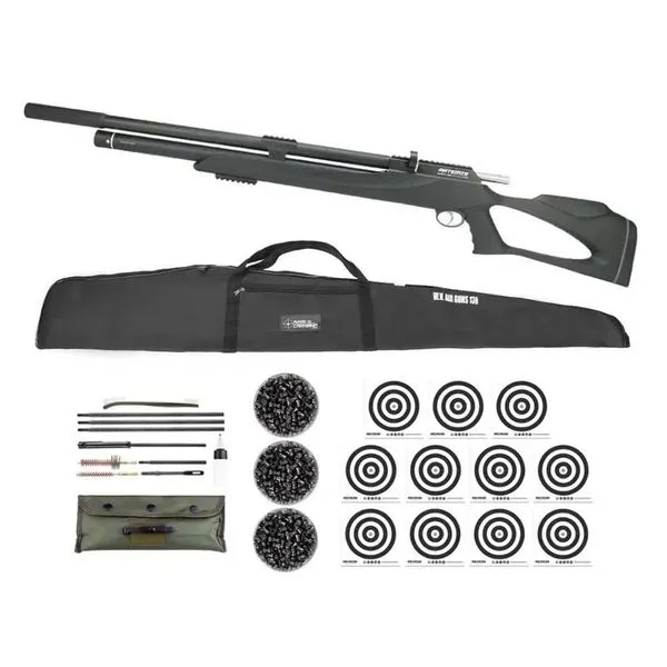 Carabina Pressão Pcp M25 Black 5.5 Kit Limpeza Itens