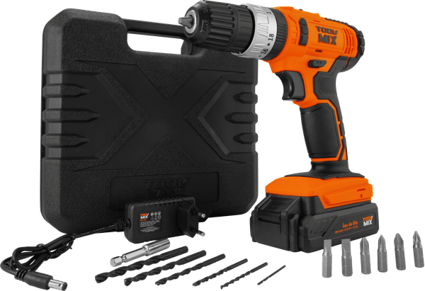 Parafusadeira Furadeira de Impacto 12v Toolmix PFT012I