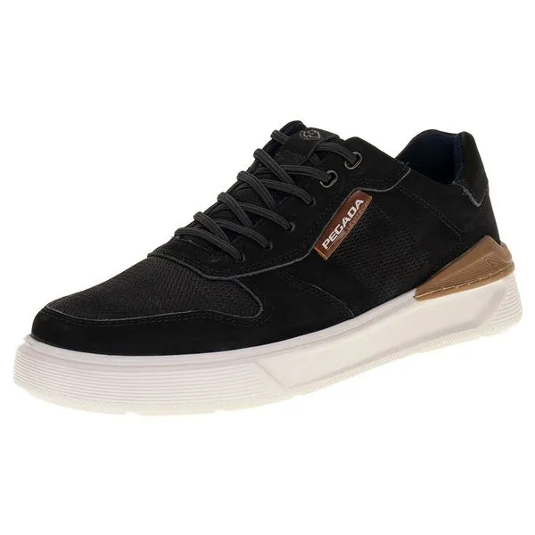 Sapatênis Masculino Pegada 110903 PRETO/NOBUCK 40