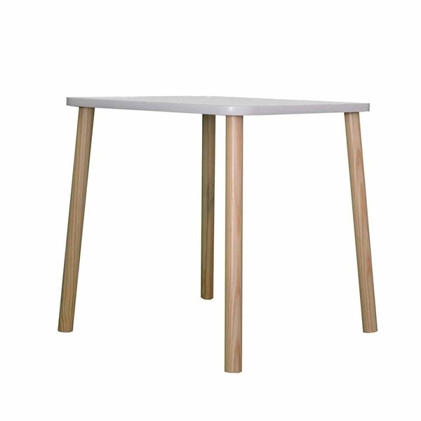 Mesa para Quarto Infantil Hora de Brincar Branco/Natural