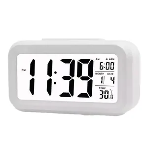 Relógio De Mesa Digital YN Clock Despertador Com Sensor (MP)
