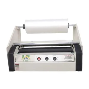 Plastificadora P380 com Suporte Bobina BOPP Brilho 35cm 4 Cilindros Reguláveis 110V MR Máquinas Plastificadora P380 Bobina BOPP Brilho 35cm 4 Cilindros 110V MR Máquinas