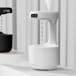 Umidificador de Ar e Difusor de Aromas - Efeito Antigravidade
