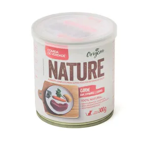 Ração Úmida Gatos Origem Nature Carne com Espinafre e Legumes 300 g