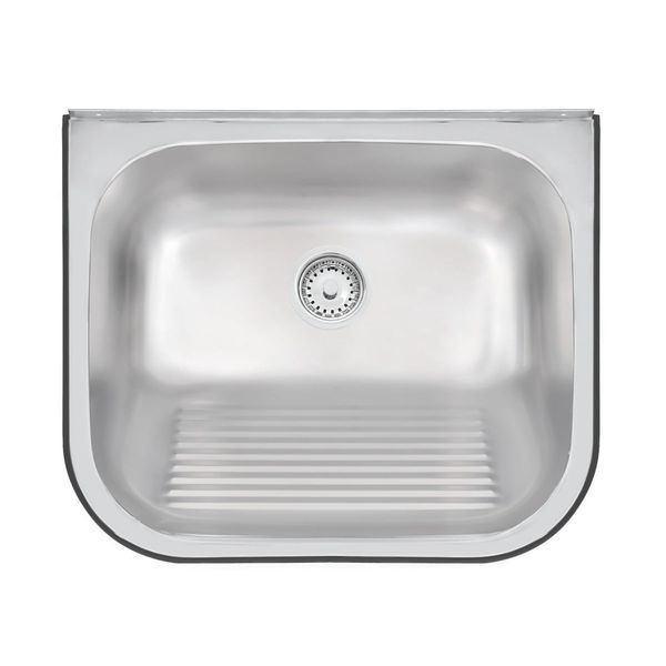 Tanque de Parede Tramontina Hera Wall 30 L em Aço Inox Acetinado 50x40 cm